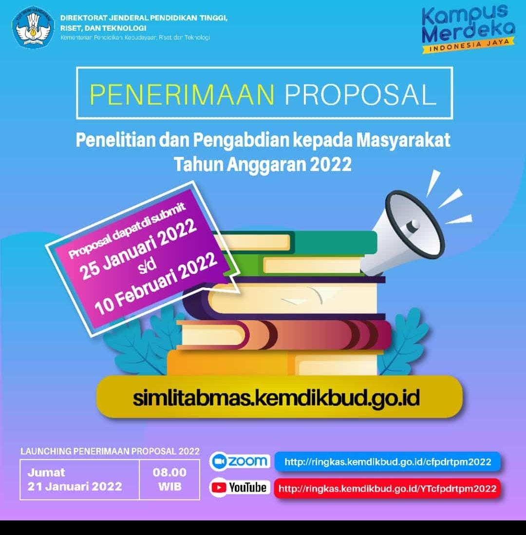 Penerimaan Proposal Penelitian Dan Pengabdian Kepada Masyarakat ...